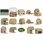 VARIO SUITCASE 91 piese - set constructie modular din lemn rotund 12 in 1 Walachia VARIO SUITCASE 91 piese - set constructie modular din lemn rotund 12 in 1 Walachia